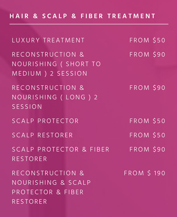 hair and scalp treatment cost Melbourne
