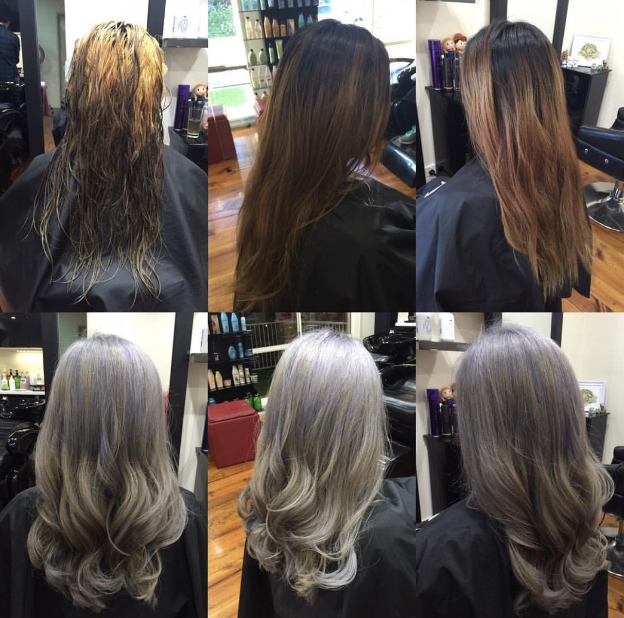 colour correction hair transformation Melbourne